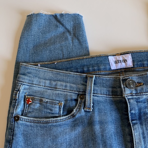 Hudson Blair High Rise Super Skinny Jeans - Picture 4 of 16